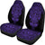 Hawaii Turtle Polynesian Car Seat Cover - Purple - Armor Style - Polynesian Pride