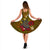 Cook Islands Dress - Yellow Turtle Tribal - Polynesian Pride