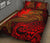 Polynesian Wallis and Futuna Quilt Bed Set - Red Shark Polynesian Tattoo - Polynesian Pride