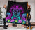 Hawaii Turtle Polynesian Turquoise Premium Quilt - Kuly Style - Polynesian Pride