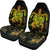 Polynesian Car Seat Covers - Maori Turtle Tiki Face - Polynesian Pride