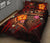 Polynesian Hawaii Quilt Bed Set - Legend of Kanaka Maoli (Red) - Polynesian Pride