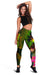 The Philippines Polynesian Women's Leggings - Hibiscus and Banana Leaves - Polynesian Pride