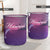 Hawaii Dolphin Violet Backgorund Laundry Basket AH - Polynesian Pride