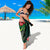 Tuvalu Polynesian Sarong - Green Turtle Hibiscus - Polynesian Pride