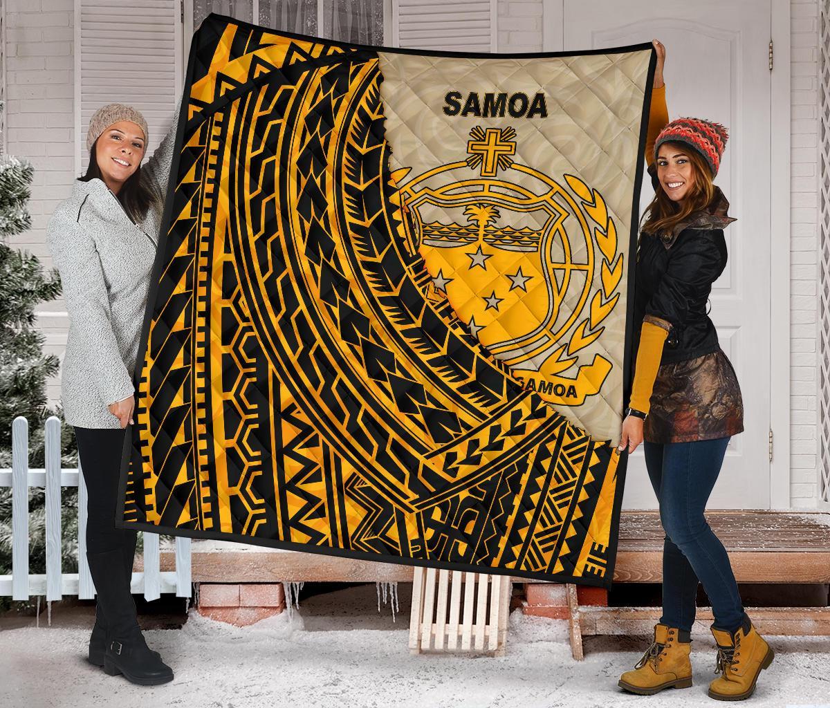 Samoa Premium Quilt - Polynesian Wild Style - Polynesian Pride