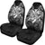 Hawaii Turtle Wave Polynesian Car Seat Cover - Hey Style Gray Universal Fit Gray - Polynesian Pride