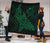 Polynesian Quilt - Polynesian Green Shark Warrior Tattoo - Polynesian Pride
