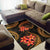 Palau Polynesian Area Rug - Gold Plumeria - Polynesian Pride