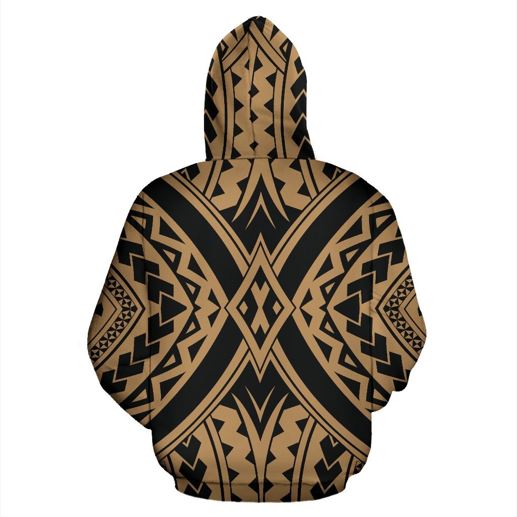 Hawaii Hoodie Polynesian Tradition Gold Pullover - Polynesian Pride