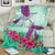 Hawaii Humming Bird Hibiscus Premium Blanket - Out Style - Polynesian Pride