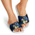 Chuuk Micronesia Slide Sandals - Turtle With Plumeria Flowers - Polynesian Pride