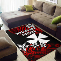 Wallis and Futuna Rugby Area Rug Unique Vibes - Polynesian Pride