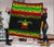 Polynesian Premium Quilt - Polynesian Reggae Turtle Tattoo & Black Frog - Polynesian Pride