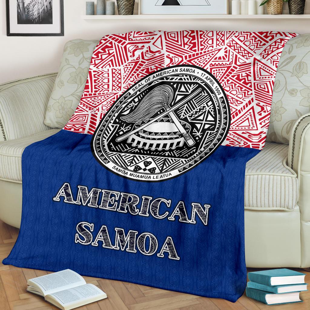 American Samoa Premium Blanket - Polynesian Style - Polynesian Pride