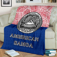 American Samoa Premium Blanket - Polynesian Style - Polynesian Pride