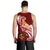 American Samoa Men's Tank Top - AS Seal Polynesian Patterns Plumeria - Polynesian Pride