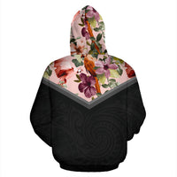 Hawaii Pink Hibiscus Hoodie - Polynesian Pride
