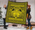 Hawaii Polynesian Pele Kanaka Premium Quilt Yellow - Polynesian Pride