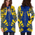 Tokelau Hoodie Dress - Polynesian Tattoo Flag - Polynesian Pride