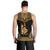 New Caledonia Men's Tank Top - Polynesian Chief Gold Version - Polynesian Pride