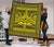 Hawaii Polynesian Mauna Kea Premium Quilt Yellow - Polynesian Pride