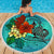 New Caledonia Beach Blanket - Tropical Flowers Style - Polynesian Pride