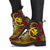 Hawaii Polynesian Leather Boots - Hibiscus Vintage - Polynesian Pride