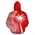 Guam Polynesian Hoodie Coconut Tree Red nd White - Polynesian Pride