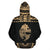 Guam All Over Zip up Hoodie Polynesian Gold Version - Polynesian Pride