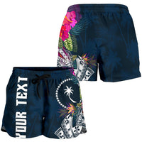 Chuuk Custom Personalised Women's Shorts - Summer Vibes - Polynesian Pride