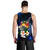 Tonga Polynesian Men's Tank Top - Turtle With Plumeria Flowers - Polynesian Pride