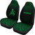 Hawaii Car Seat Covers - Polynesian Warriors Tattoo Fog Green - Polynesian Pride