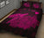 Hawaii Polynesian Hibiscus Turtle Map Quilt Bed Set - AH - Pink - Polynesian Pride