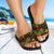 Vanuatu Sandals - Turtle Hibiscus Pattern Reggae - Polynesian Pride