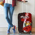 Nauru Polynesian Luggage Covers - Coat Of Arm With Hibiscus - Polynesian Pride