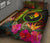 YAP Polynesian Personalised Quilt Bed Set - Hibiscus and Banana Leaves - Polynesian Pride