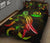 Vanuatu Polynesian Quilt Bed Set - Turtle With Blooming Hibiscus Reggae - Polynesian Pride