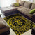 Hawaiian Kakau Honu Arc Polynesian Area Rug AH - Polynesian Pride