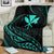 Kanaka Premium Blanket - Turquoise - Frida Style - Polynesian Pride