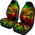 Tahiti Car Seat Covers - Reggae Shark Polynesian Tattoo - Polynesian Pride