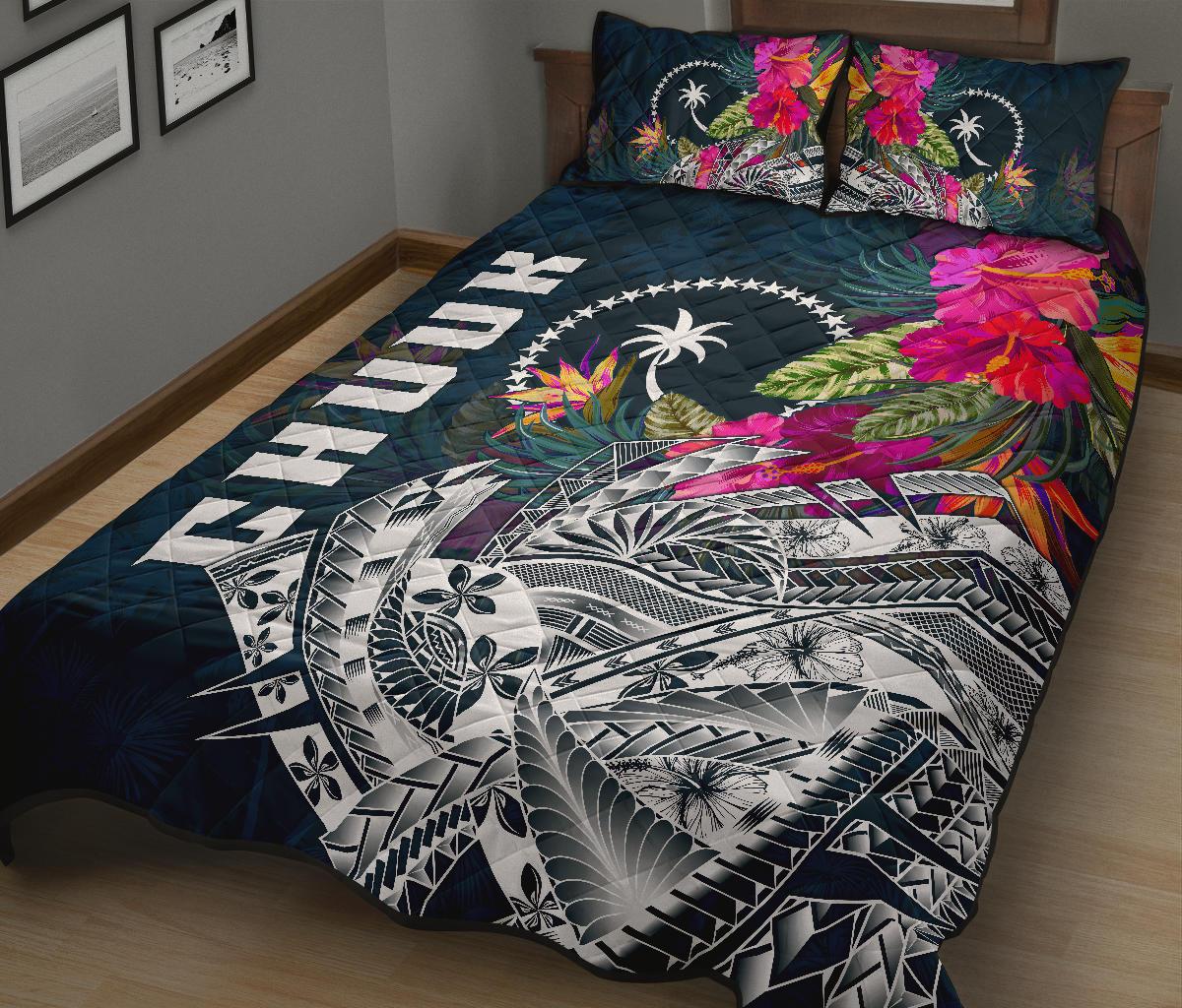 Chuuk Quilt Bed Set - Chuuk Summer Vibes - Polynesian Pride