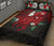 Tahiti Polynesian Quilt Bed Set - Hibiscus and Sea Turtle (Red) - Polynesian Pride