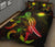 Marshall Islands Polynesian Quilt Bed Set - Turtle With Blooming Hibiscus Reggae - Polynesian Pride