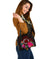 Hawaii Shoulder Handbag - Kanaka Maoli With Hibiscus On Polynesian Patterns (RED) - Polynesian Pride