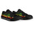 Cook Islands Low Top Canvas Shoes - Reggae Tentacle Turtle - Polynesian Pride