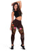 Federated States of Micronesia Polynesian Leggings - Legend of FSM (Red) - Polynesian Pride