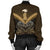 Maori Manaia New Zealand Women Bomber Jacket Gold - Polynesian Pride