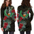 Pohnpei Hoodie Dress - Pohnpei Flag Hibiscus - Polynesian Pride