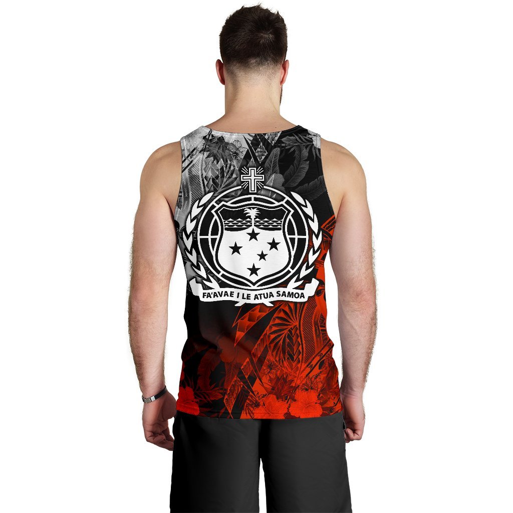 Samoa Polynesian Men's Tank Top - Vintage Polynesian Style - Polynesian Pride